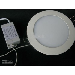 Кръгъл LED/SMD икономичен осветителен панел за вграждане