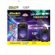 Караоке Колона 12 "BLUETOOTH Преносим KARAOKE PARTY SPEAKER SYSTEM tws Светлини и 1 микрофона