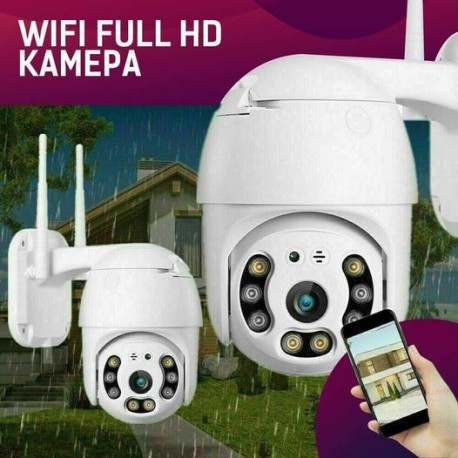 1080P WiFi IP Camera Wireless Wired PTZ Outdoor Speed Dome CCTV Security Video Camera App ICSee Two