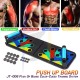 Дъска за лицеви опори Push Up Rack Board JT 006 / Стопове от пода / Тренажор за упражнения, в удари