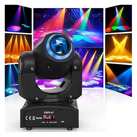 Moving Head Stage Light LED RGB Disco Light dmx512 Moving Heads Wash Spot Beam Lights Lamp for Party Bar DJ Club