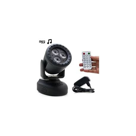 Moving Head Stage Light LED RGB Disco МИНИ Светодиоден ефект LED