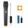 безжичен микрофон с дисплей UHF   wg-100