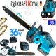АКУМУЛАТОРНА РЕЗАЧКА ЗА ДЪРВА 36V 10AH+ 2 БАТЕРИИ KRAFTROYAL