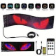 LED дисплей с матричен панел, черен, USB зареждане,