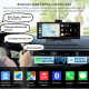 Мултимедия H605D-DVR CarPlay Android/iOS Auto 10.26" с 2 камери, DVR запис и безжична връзка