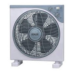 Вентилатор подов 12'' Muhler SMX-1250, 35W, бокс, таймер, 5 перки