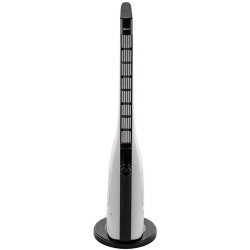 Вентилатор Diplomat - TF5115M, 50W, 3 скорости, 91.4 cm, бял/черен
