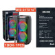Професионална система Brodu BTS-2173 8X2" IKARAOKE BOX – Bluetooth високоговорител с безжичен микрофон и вход за китара